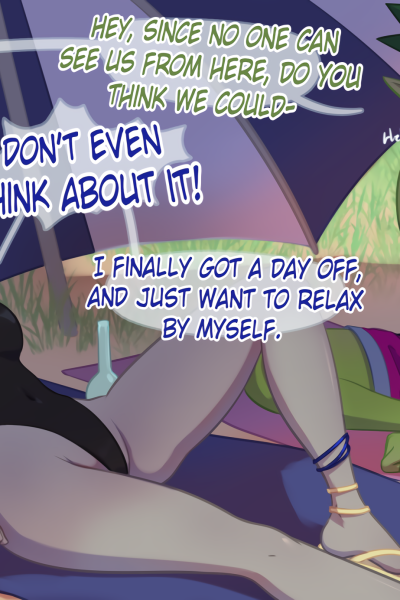 A Day At The Beach - Porn Comics page 1