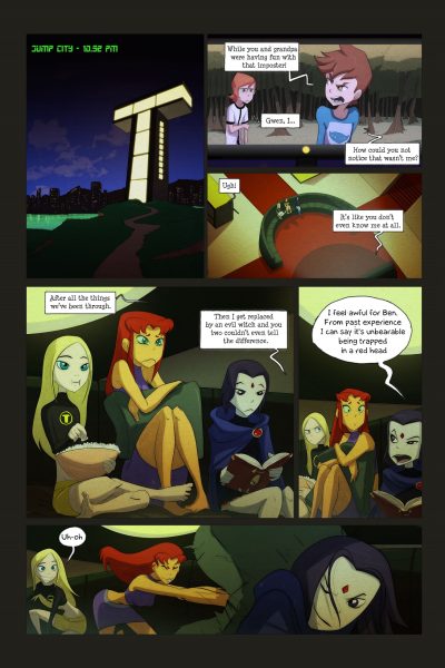 A Few Less Titans - Porn Comics page 1