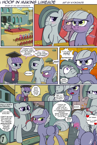 A Hoof In Making Limeade - Porn Comics page 1