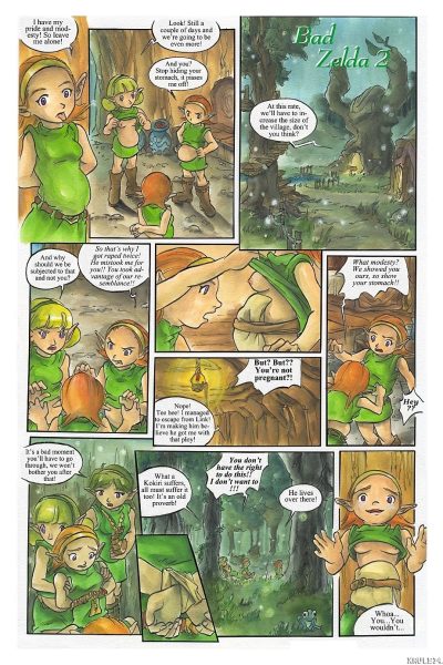 Bad Zelda 2 - Porn Comics page 1