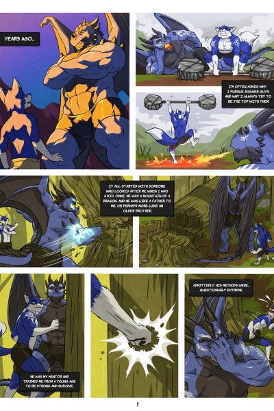 Black And Blue 2 page 1
