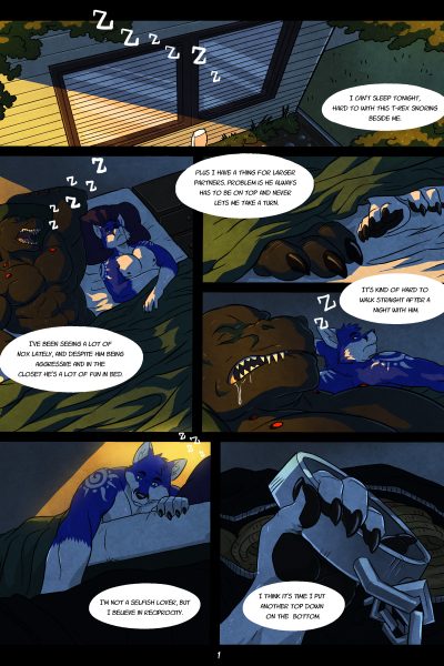 Black And Blue page 1