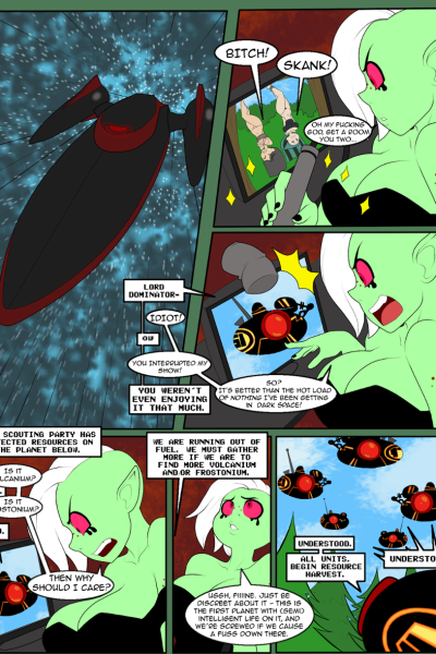 Camp W.o.o.d.y. - The Extraterrestrial Green Mile - Porn Comics page 1