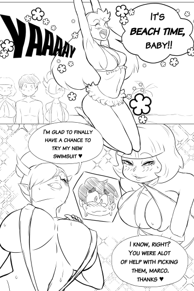Cheat Beach - Porn Comics page 1