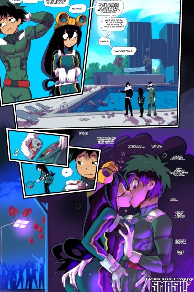 Deku And Froppy Smash! - Porn Comics page 1