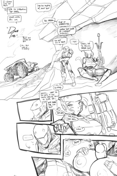 Down Time - Porn Comics page 1