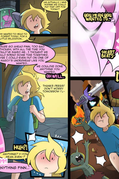 Finn's Reward - Porn Comics page 1