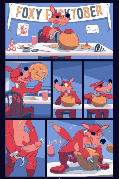 Foxy's Fucktober page 1