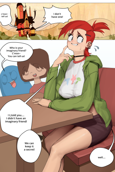 Frankie's Imaginary Friend - Porn Comics page 1