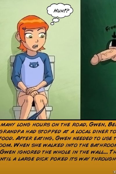Gwen's Truck Stop Adventure - Porn Comics page 1