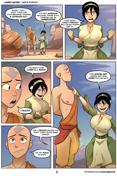 Hard Work Remake - Porn Comics page 1