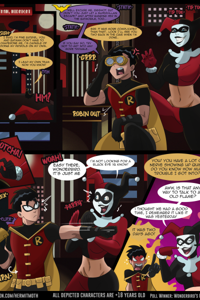 Harley And Robin: Second Shot Of Crazy - Porn Comics page 1