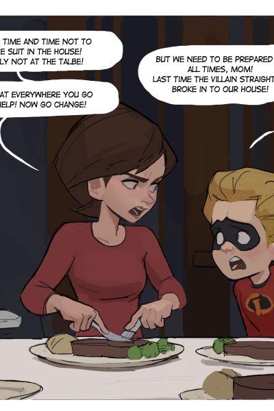 Helen Parr - Porn Comics page 1