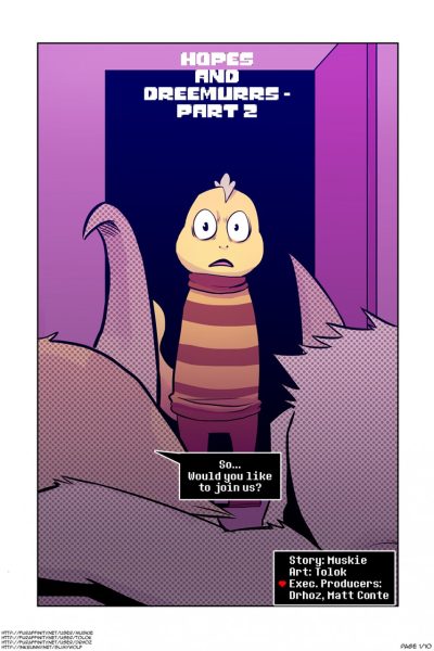 Hopes And Dreemurrs 2 page 1