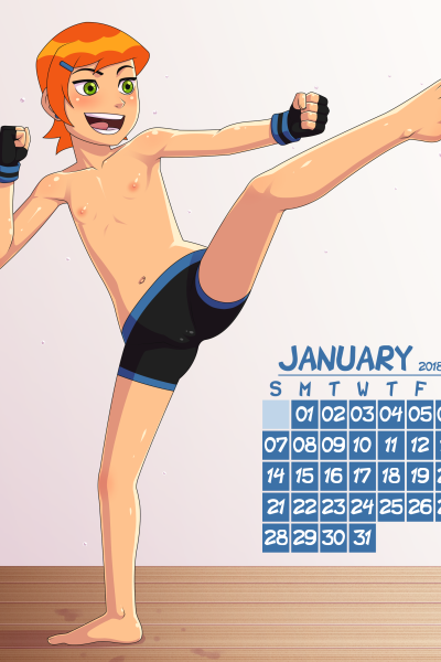 Lole Club Calendar 2018 - Porn Comics page 1
