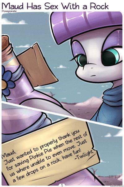 Maud Has Sex With A Rock - Porn Comics page 1