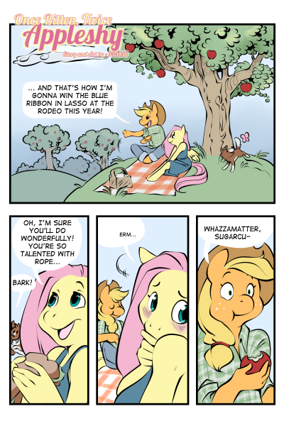Once Bitten Twice Appleshy - Porn Comics page 1