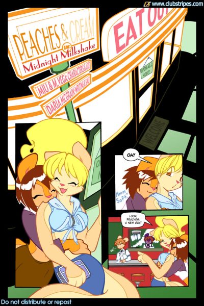 Peaches And Cream - Midnight Milkshake - Porn Comics page 1