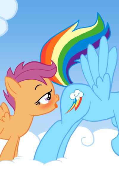 Rainbow Dash And Scootaloo - Porn Comics page 1