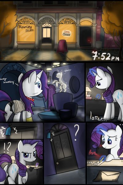 Rarity's Car - Porn Comics page 1