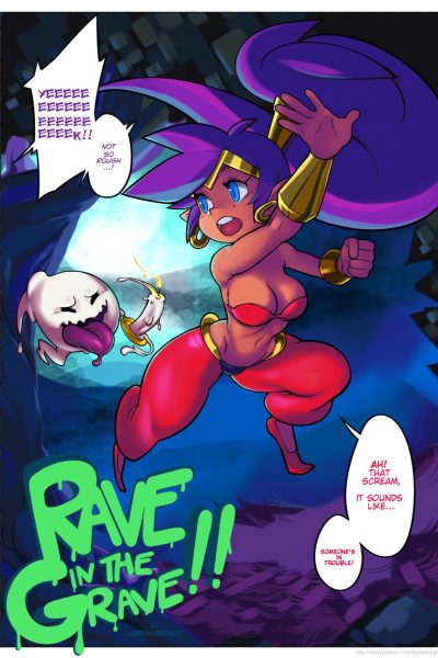 Rave In The Grave!! - Porn Comics page 1