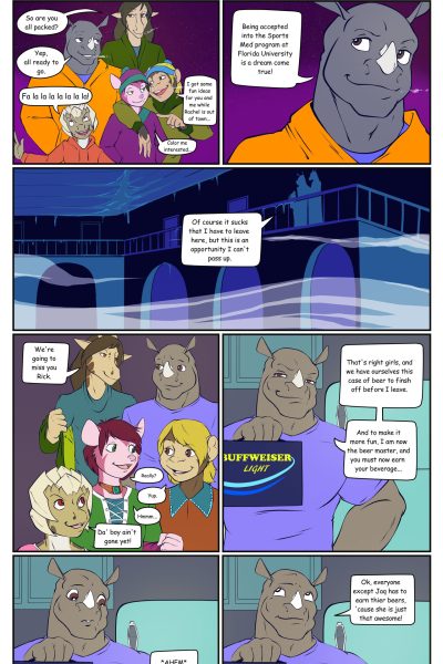 Rick's Goodbye Party - Porn Comics page 1