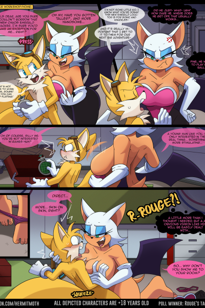 Rouge's Tactics - Porn Comics page 1