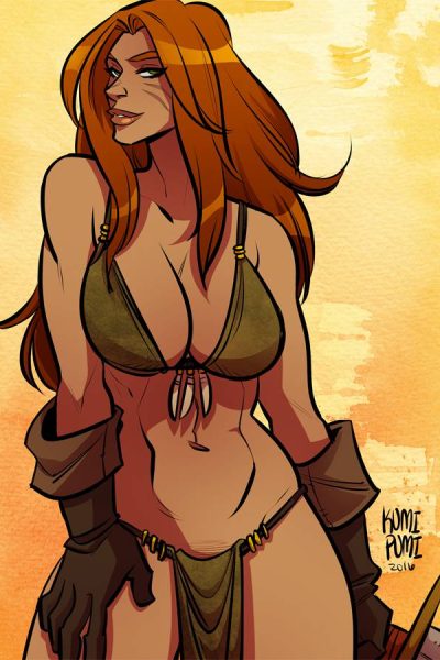 Rowena The Barbarian - Porn Comics page 1