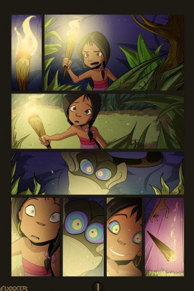 Shanti And Kaa - Porn Comics page 1