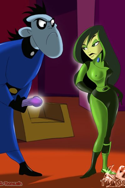 Shego Helps Drakken Get Rid Of A Bad Case Of Blue Balls - Porn Comics page 1