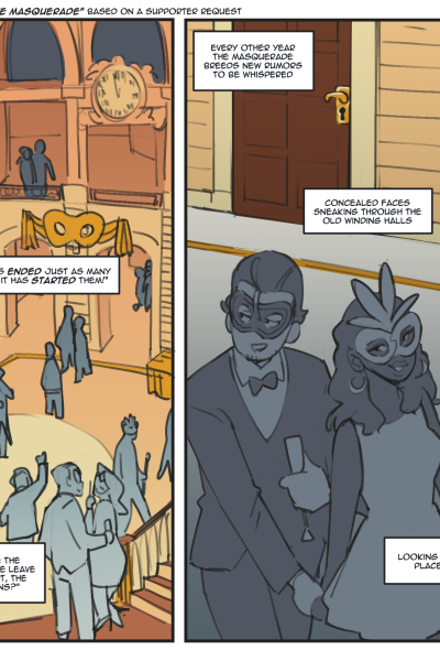 Silverpine Masquerade - Porn Comics page 1