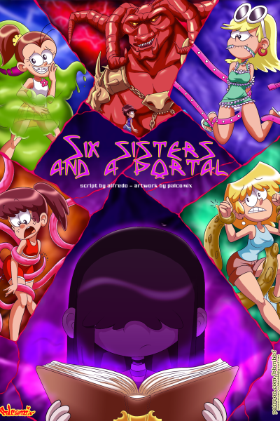 Six Sisters And A Portal - Porn Comics page 1