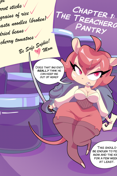 Sophie And Orion: The Treacherous Pantry - Porn Comics page 1