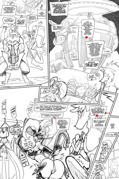 Space Vegas - Porn Comics page 1