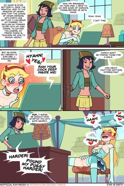 Star Vs Earth - Porn Comics page 1