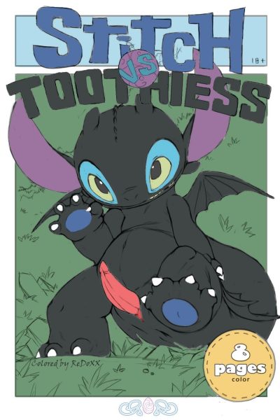 Stitch Vs. Toothless page 1
