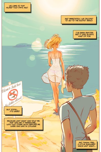 Swinging Island - Porn Comics page 1