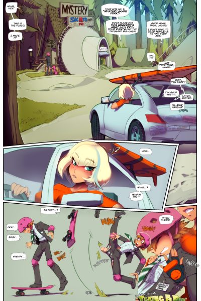 Taking A Dip - Porn Comics page 1