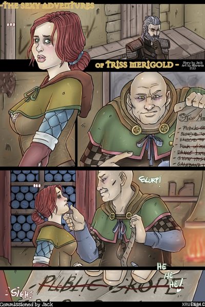 The Sexy Adventures Of Triss Merigold - Porn Comics page 1