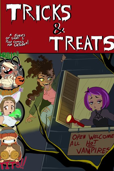 Tricks And Treats - Porn Comics page 1