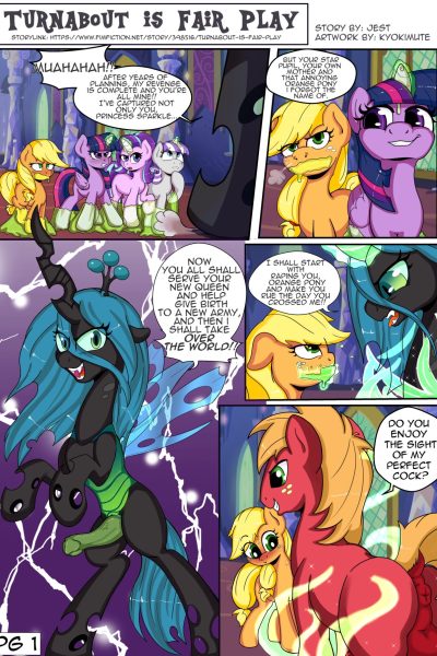 Turnabout Is Fair Play - Porn Comics page 1
