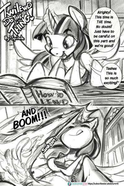 Twilewd, Do The Thing! - Porn Comics page 1