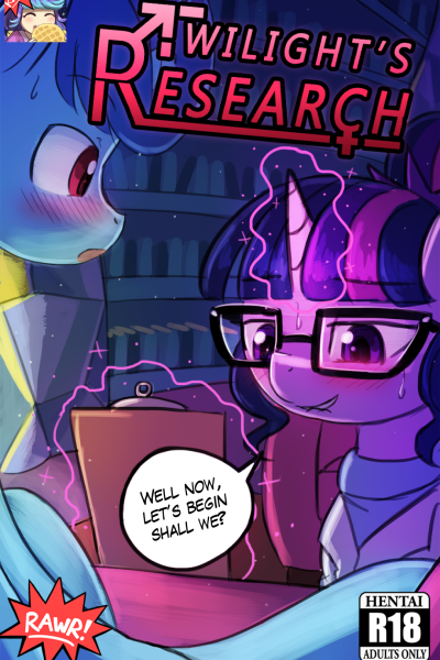 Twilight's Research - Porn Comics page 1
