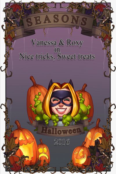 Vanessa & Roxy In Nice Tricks, Sweet Treats - Porn Comics page 1