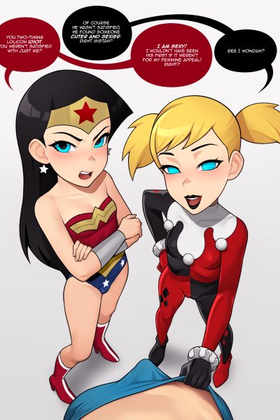 Wonder Lole X Lole Quinn - Porn Comics page 1