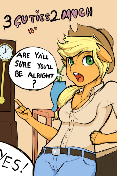 3 Cuties 2 Much - Porn Comics page 1