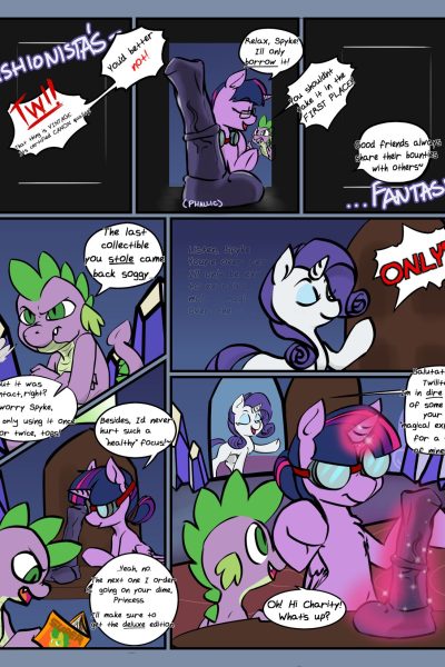 A Fashionista’s Phallic Fantasy - Porn Comics page 1
