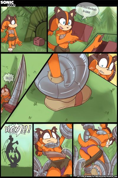 A Present For Sticks - Porn Comics page 1