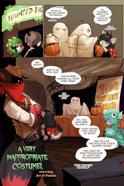 A Very Inappropriate Costume - Porn Comics page 1
