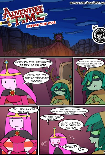 Adventure Time: Before The War - Porn Comics page 1
